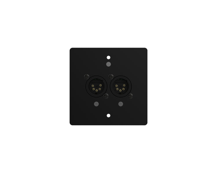 CHSGW21EU - ChamSys GeNetix GW2I PoE Wall Mount Node 2x DMX In Ports EU Backbox Image 3