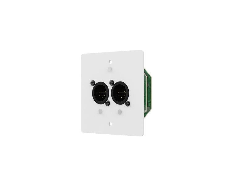 CHSGW21EU - ChamSys GeNetix GW2I PoE Wall Mount Node 2x DMX In Ports EU Backbox Image 4
