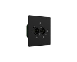 CHSGW21UK - ChamSys GeNetix GW2I PoE Wall Mount Node 2x DMX In Ports UK Backbox Image 2