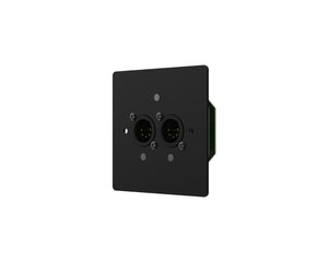 CHSGW21UK - ChamSys GeNetix GW2I PoE Wall Mount Node 2x DMX In Ports UK Backbox Image 3