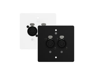 CHSGW2OEU - ChamSys GeNetix GW2O PoE Wall Mount Node 2x DMX Out Ports EU Backbox Image 1