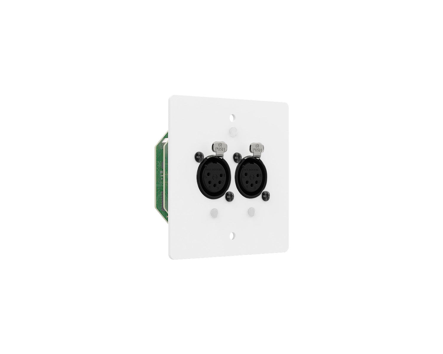 CHSGW2OEU - ChamSys GeNetix GW2O PoE Wall Mount Node 2x DMX Out Ports EU Backbox Image 2