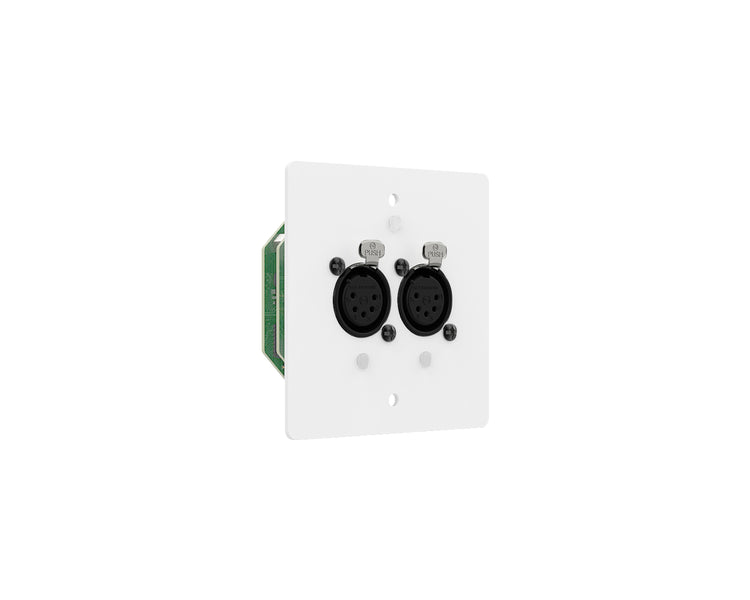 CHSGW2OEU - ChamSys GeNetix GW2O PoE Wall Mount Node 2x DMX Out Ports EU Backbox Image 2