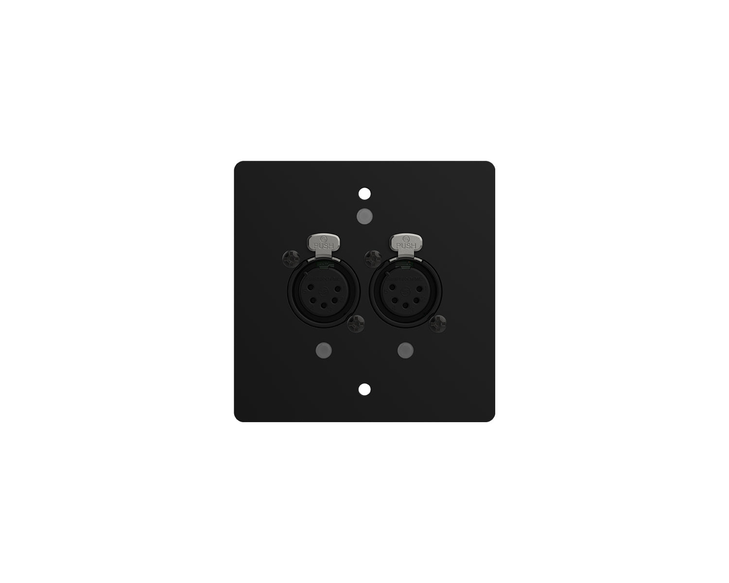 CHSGW2OEU - ChamSys GeNetix GW2O PoE Wall Mount Node 2x DMX Out Ports EU Backbox Image 3