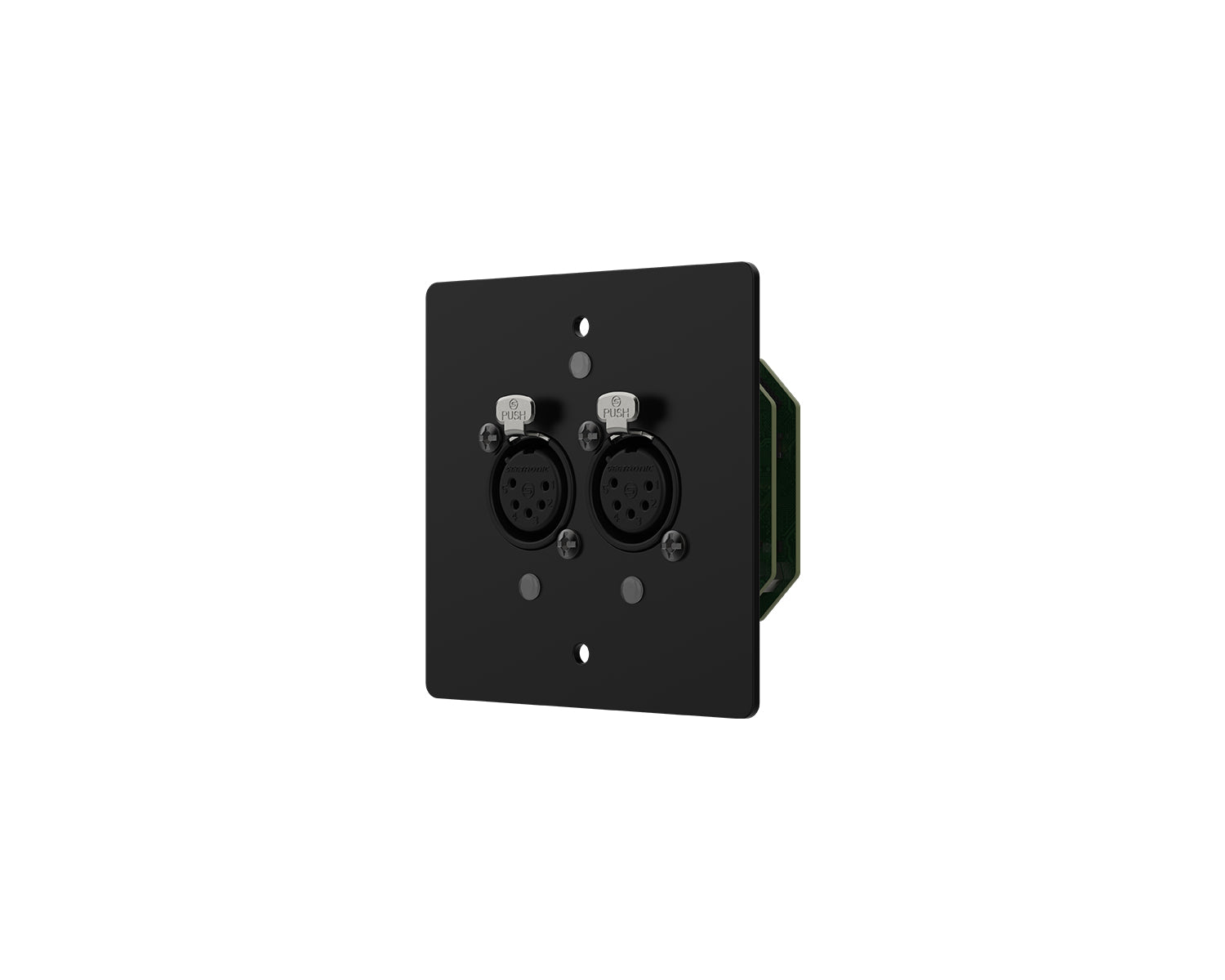 CHSGW2OEU - ChamSys GeNetix GW2O PoE Wall Mount Node 2x DMX Out Ports EU Backbox Image 4