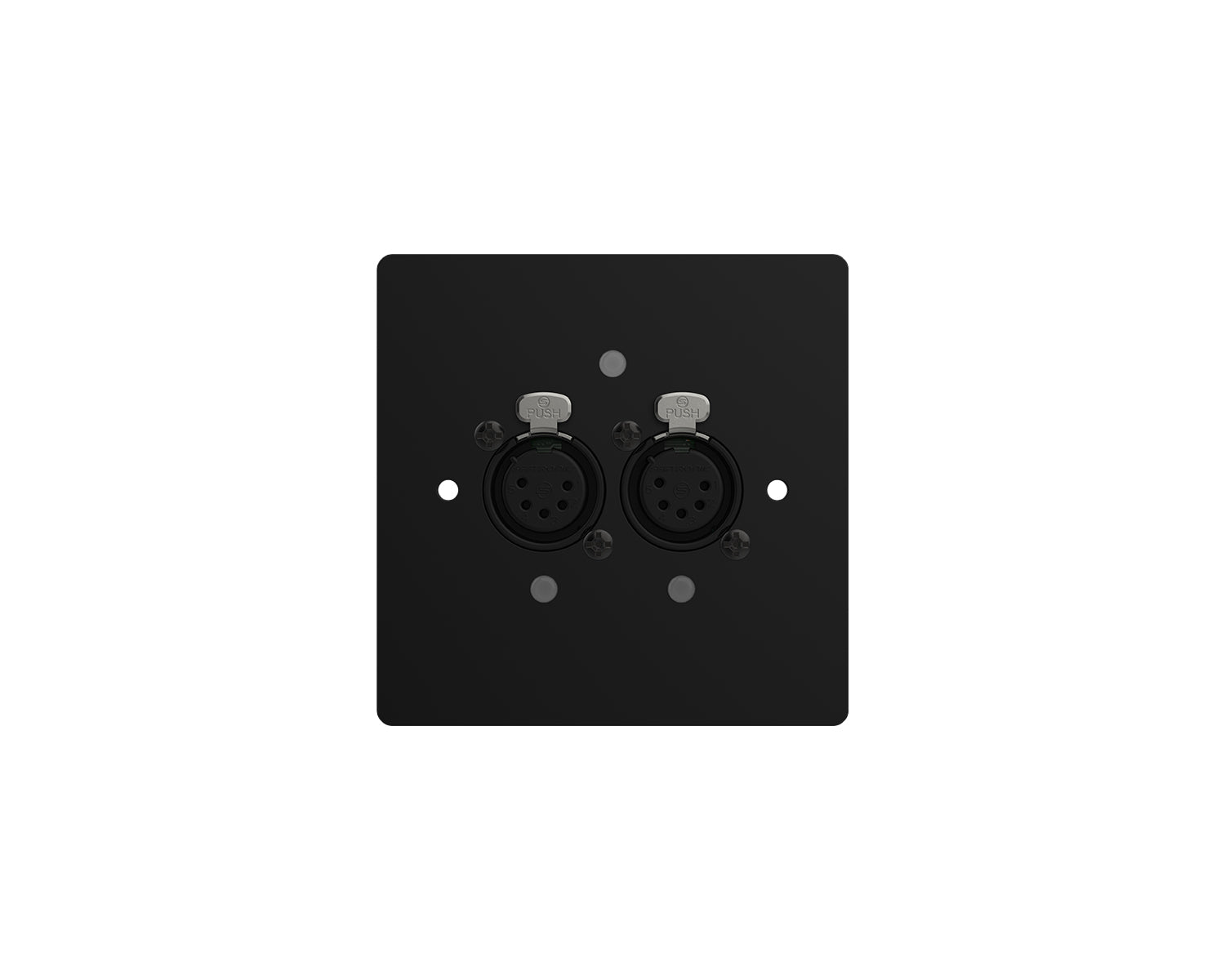 CHSGW2OUK - ChamSys GeNetix GW2O PoE Wall Mount Node 2x DMX Out Ports UK Backbox Image 2