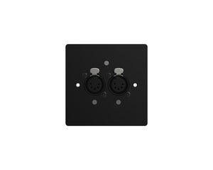 CHSGW2OUK - ChamSys GeNetix GW2O PoE Wall Mount Node 2x DMX Out Ports UK Backbox Image 2
