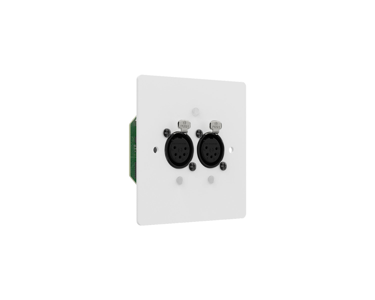 CHSGW2OUK - ChamSys GeNetix GW2O PoE Wall Mount Node 2x DMX Out Ports UK Backbox Image 3