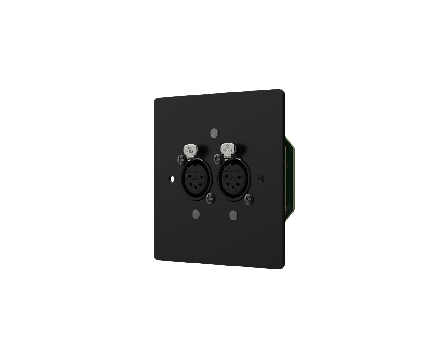 CHSGW2OUK - ChamSys GeNetix GW2O PoE Wall Mount Node 2x DMX Out Ports UK Backbox Image 4