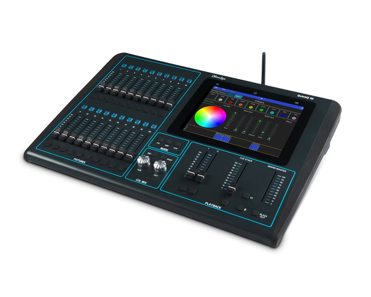 CHSQQ10 - ChamSys QuickQ10  1 Universe Touchscreen Lighting Control Console Image 3