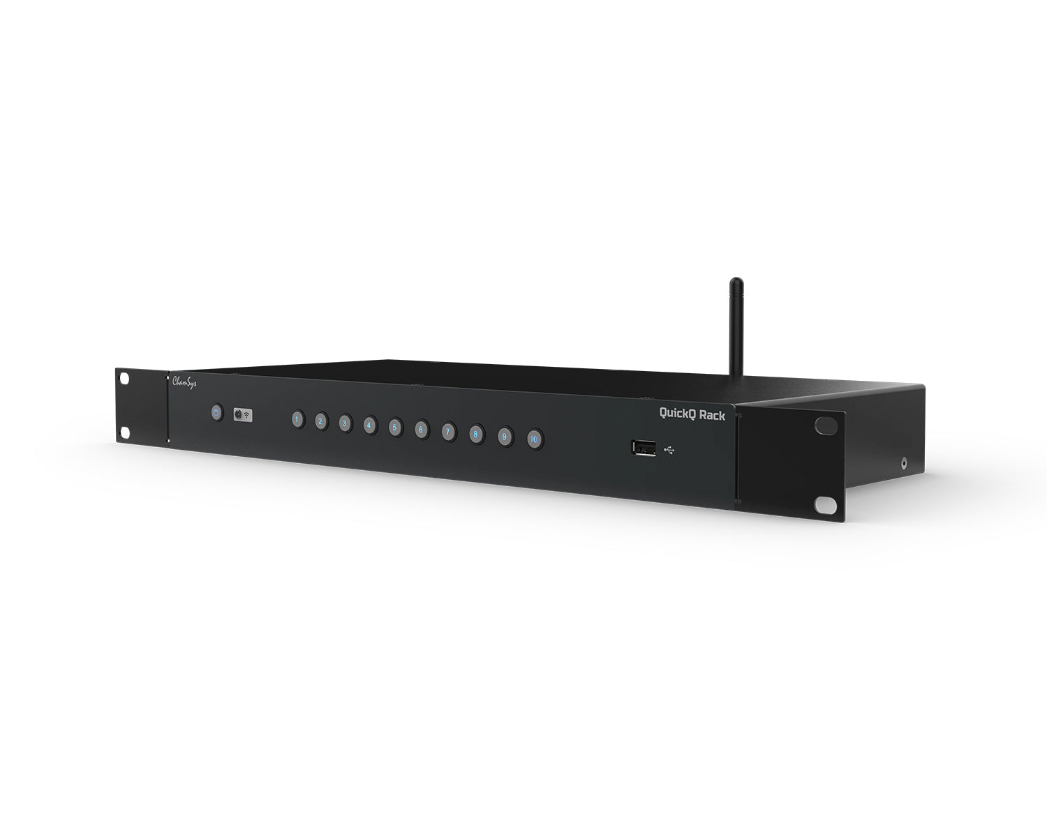 CHSQQRACK - ChamSys QuickQ Rack 4 Universe 2xDMX512 Output and WIFI and Rack Mount 1U Image 1