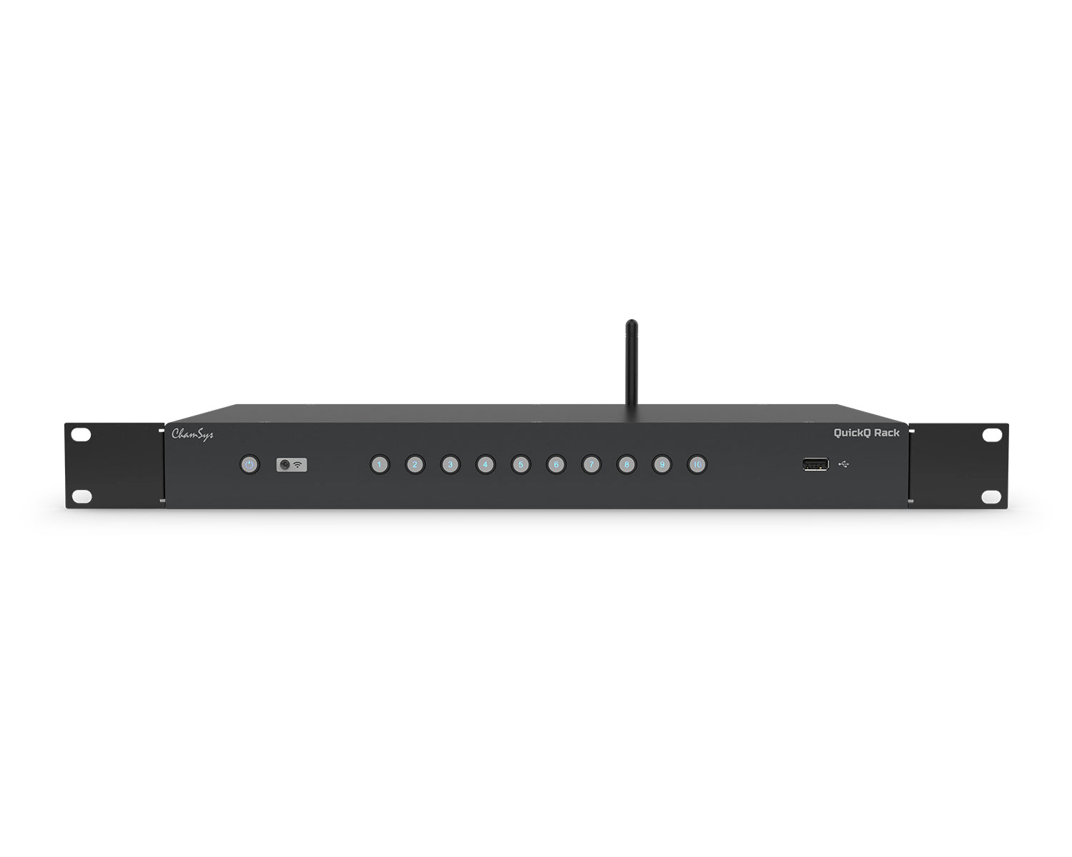CHSQQRACK - ChamSys QuickQ Rack 4 Universe 2xDMX512 Output and WIFI and Rack Mount 1U Image 2