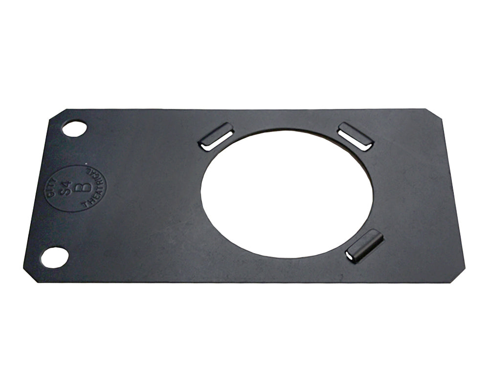 CITGHBTGS4 - City Theatrical Type B Glass Gobo Tabbed Holder for ETC Source Four Image 1