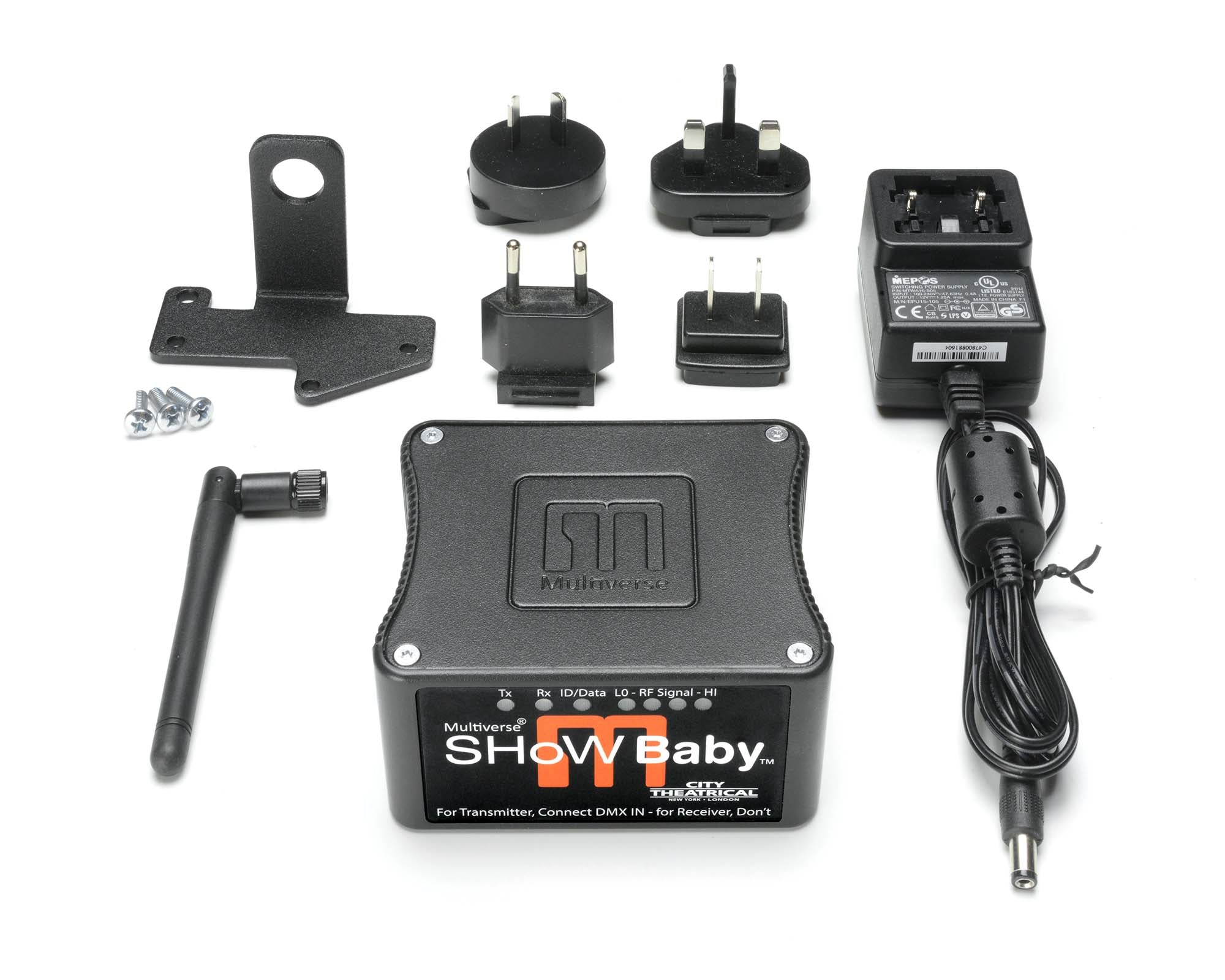 CITMVSB - City Theatrical Multiverse SHoW Baby Wireless DMX Transceiver 6ch 2.4GHz Image 2