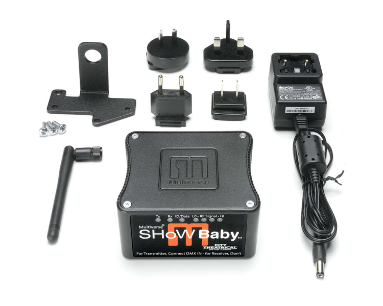 CITMVSB - City Theatrical Multiverse SHoW Baby Wireless DMX Transceiver 6ch 2.4GHz Image 2