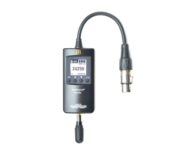 CITMVSTKIT - City Theatrical Multiverse Studio Kit 1x Transmitter and 6x Receivers 2.4GHz Image 3