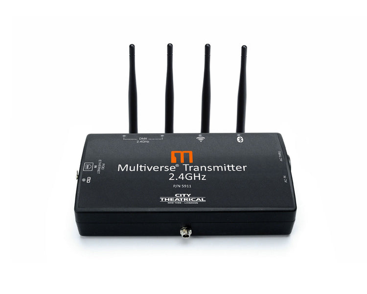 CITMVSTKIT - City Theatrical Multiverse Studio Kit 1x Transmitter and 6x Receivers 2.4GHz Image 4