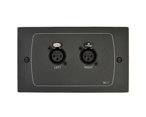 CLOBE1B - Cloud BE 1B Dual Balanced LineLevel Active Input Plate for DCM1 or e Black Image 1
