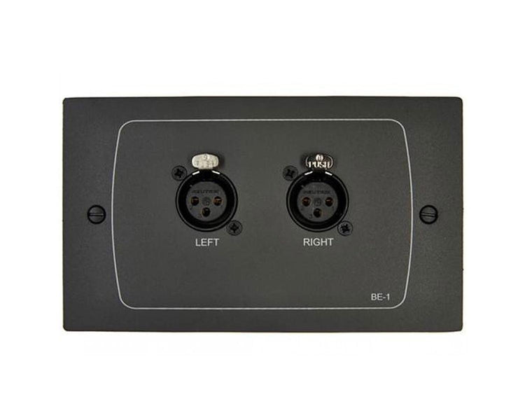 CLOBE1B - Cloud BE 1B Dual Balanced LineLevel Active Input Plate for DCM1 or e Black Image 1