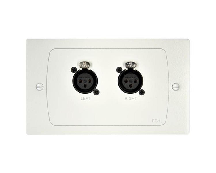 CLOBE1W - Cloud BE 1W Dual Balanced LineLevel Active Input Plate for DCM1 or e White Image 1