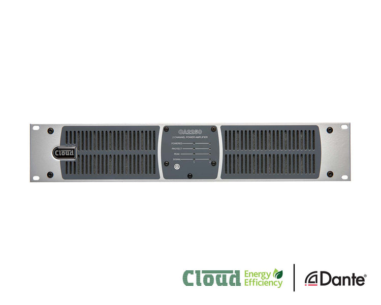 CLOCA2250 - Cloud CA2250 Auto Power Sharing Amplifier 4ohm or 8ohm 100V 2x250W 2U Image 1