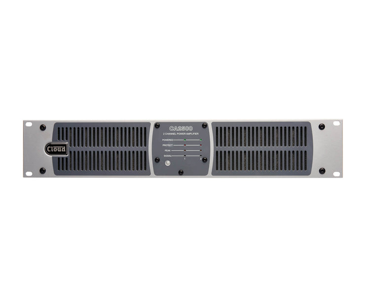 CLOCA2500 - Cloud CA2500 Power Amplifier 4ohm or 8ohm 100V 2x500W 2U Image 1