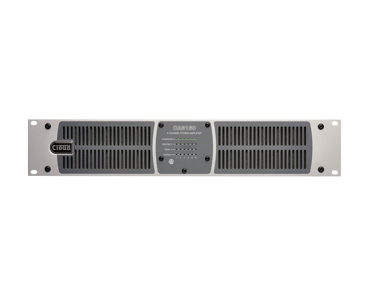 CLOCA6160 - Cloud CA6160 Auto Power Sharing Amplifier 4ohm or 8ohm 100V 6x160W 2U Image 1