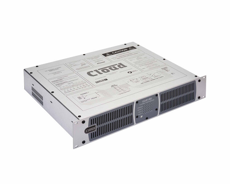 CLOCA6160 - Cloud CA6160 Auto Power Sharing Amplifier 4ohm or 8ohm 100V 6x160W 2U Image 4
