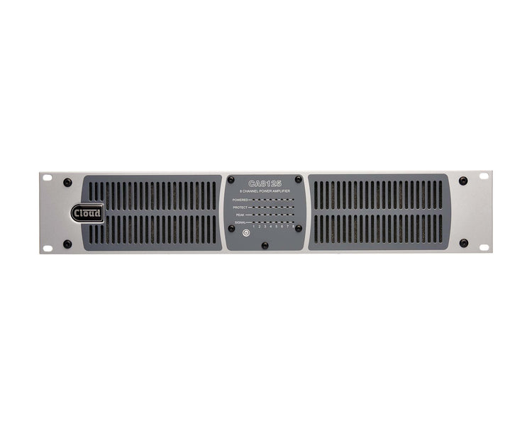 CLOCA8125 - Cloud CA8125 Auto Power Sharing Amplifier 4ohm or 8ohm 100V 8x125W 2U Image 1