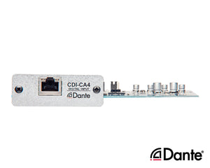 CLOCDICA4 - Cloud CDI CA4 Optional Dante Card for CA4250 Amplifiers Image 2