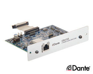 CLOCDICV2 - Cloud CDI CV2 2Ch Dante Card for CV2500 or CV4250 or CV8125 Amplifiers Image 1