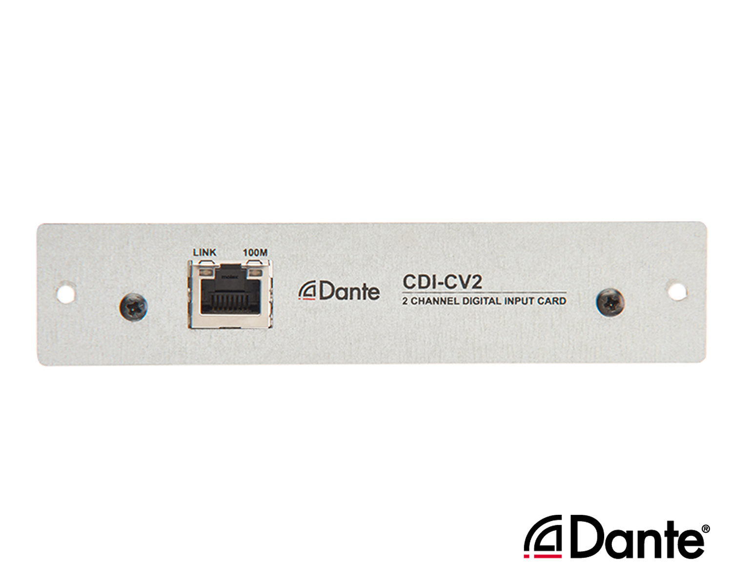 CLOCDICV2 - Cloud CDI CV2 2Ch Dante Card for CV2500 or CV4250 or CV8125 Amplifiers Image 2