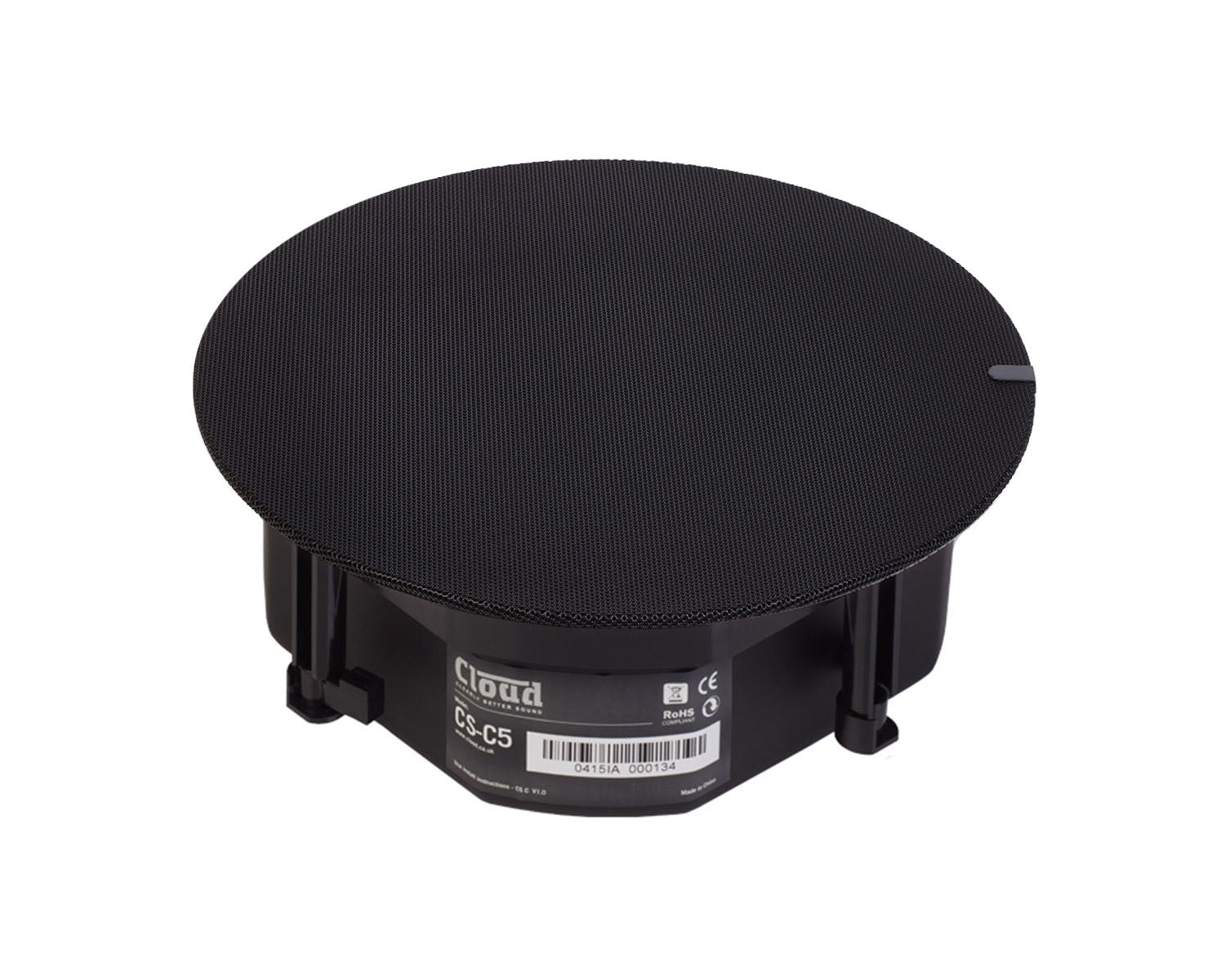 CLOCSC5B - Cloud CS C5B Black 5inch 2 Way Enclosed Shallow Ceiling Speaker 100V or 16ohm Image 1