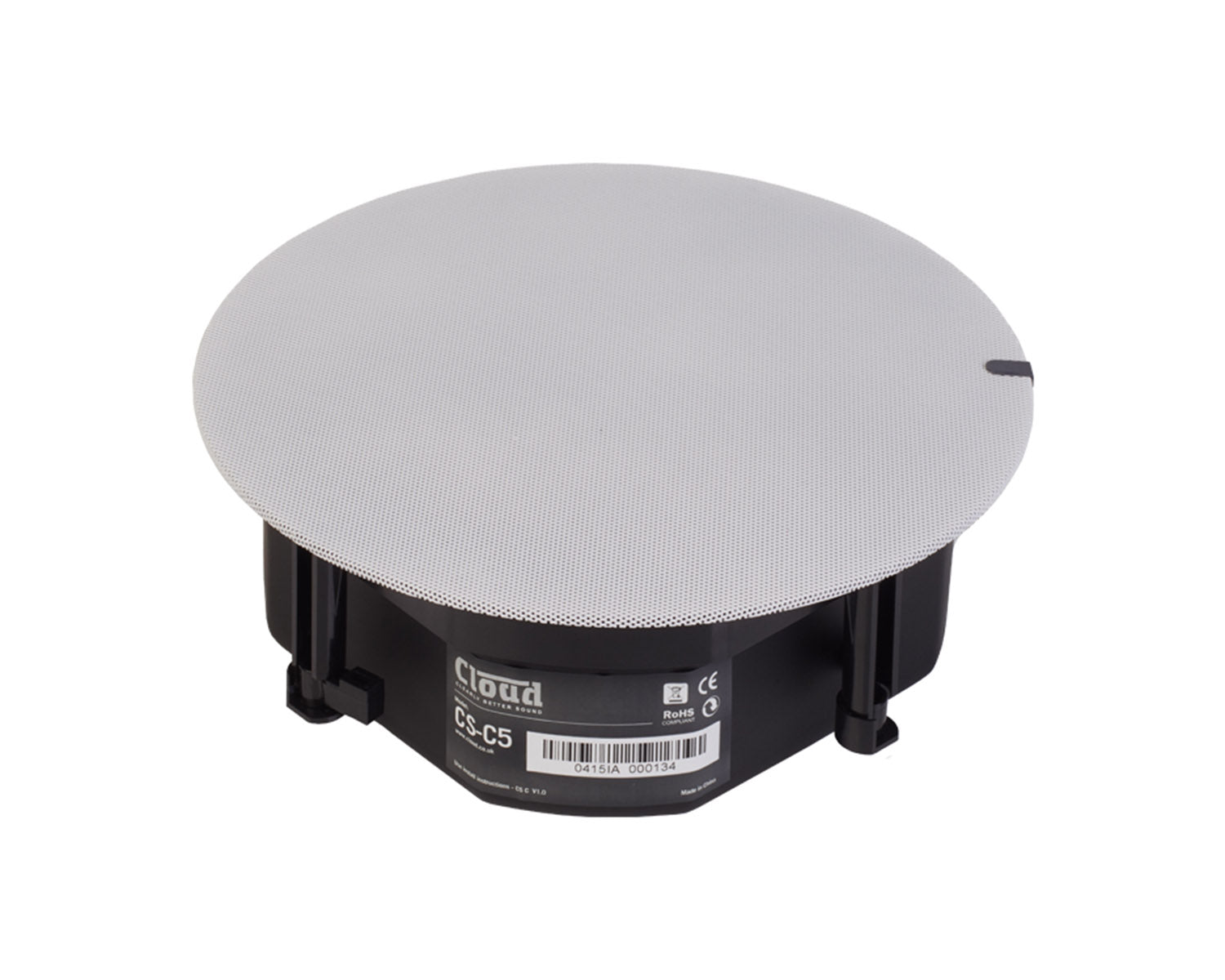 CLOCSC5W - Cloud CS C5W White 5inch 2 Way Enclosed Shallow Ceiling Speaker 100V or 16ohm Image 1