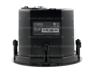 CLOCSC8B - Cloud CS C8B Black 8inch 2 Way Metal Enclosed Ceiling Speaker 100V or 16ohm Image 7