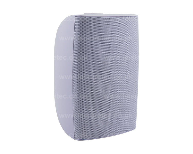 CLOCSS6W - Cloud CS S6W 6inch 2 Way Wall Speaker with U Bracket 100V or 16ohm IP55 White Image 1