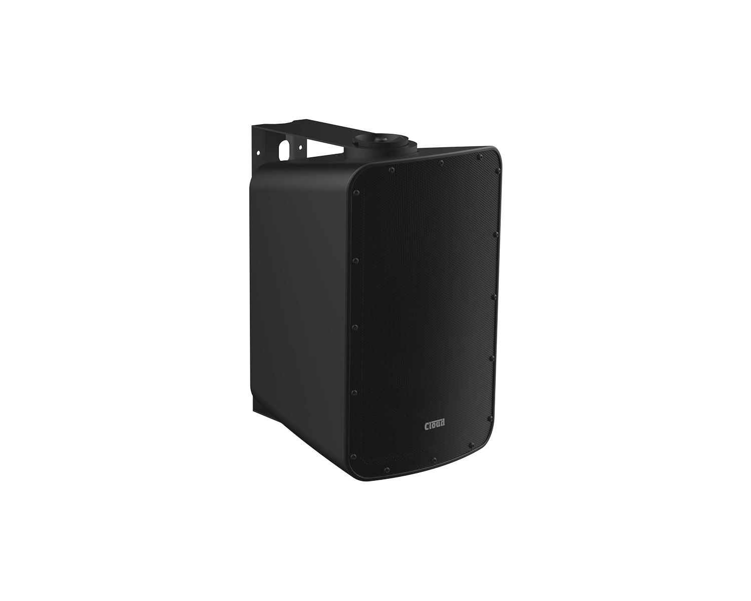 CLOCSS8DB - Cloud CS S8AD B 8inch 2 Way Active Wall Speaker w or U Bracket Dante Black Image 1