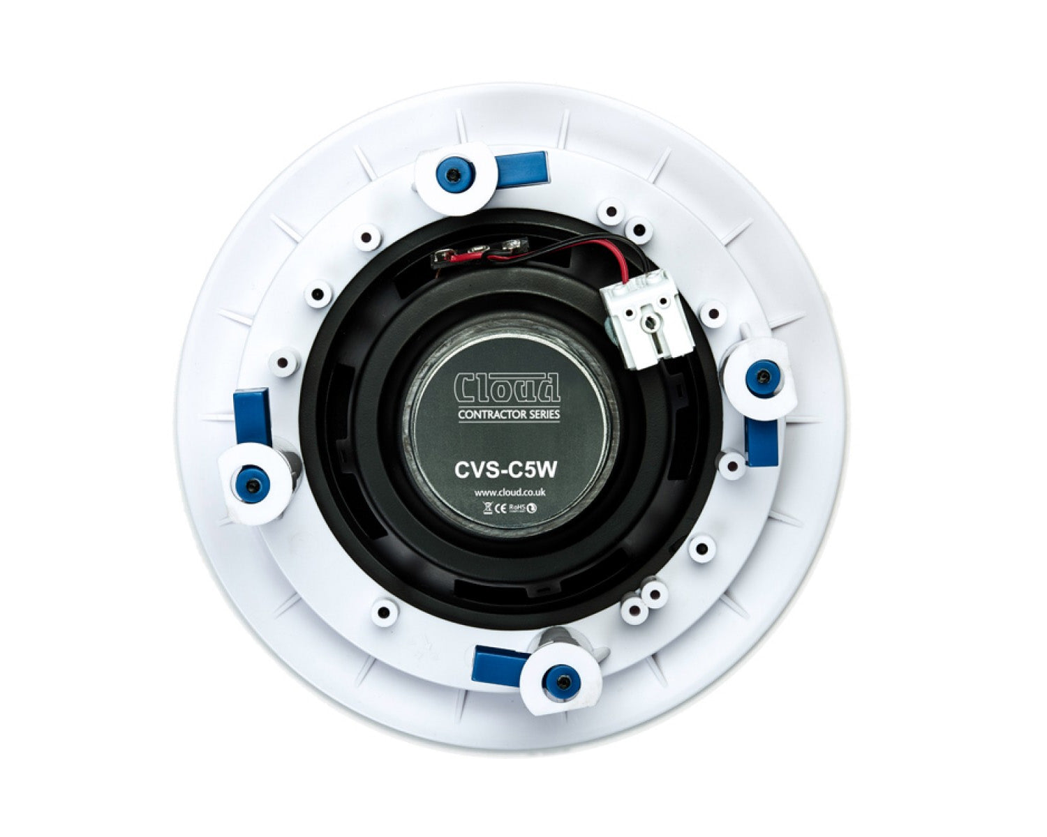 CLOCVSC5W - Cloud Contractor CVS C5W 5.25inch Dual Cone Ceiling Speaker 16ohm 20W White Image 2