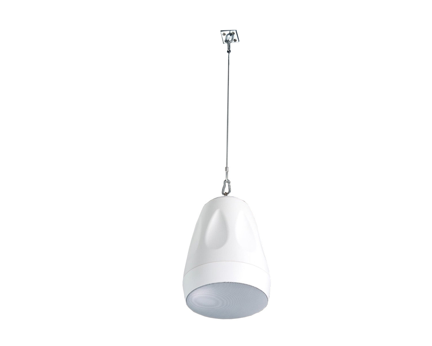 CLOCVSP62TW - Cloud Contractor CVS P62TW 6.5inch 2 Way Pendant Speaker 40W 8ohm or 20W 100V White Image 1