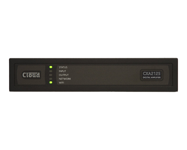 CLOCXA2125EK - Cloud CXA2125 Digital Amplifier 2x125W(100V) 4x60W(LowZ) DSP or Ethernet Image 1