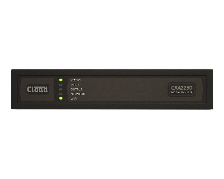 CLOCXA2250EK - Cloud CXA2250 Digital Amplifier 2x250W(100V 4x125W(LowZ) DSP or Ethernet Image 1