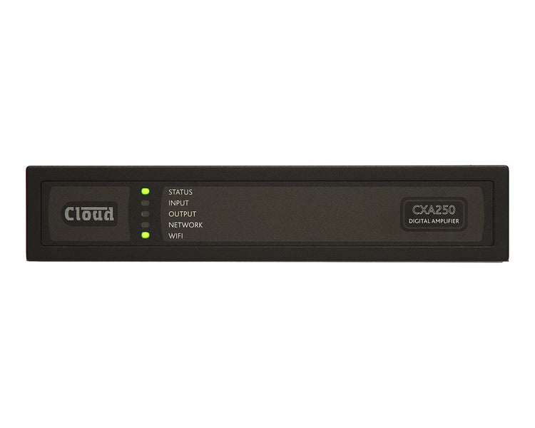 CLOCXA250EK - Cloud CXA250 Digital Amplifier 1x250W(100V) 2x125W(LowZ) DSP or Ethernet Image 1