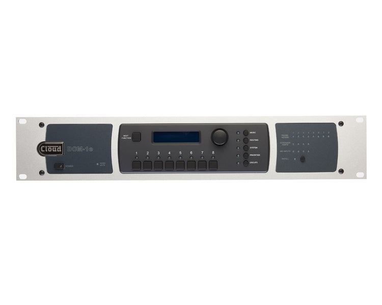 CLODCM1E - Cloud DCM1e Digital 8 Zone Mixer with Ethernet Port or Web Control 2U Image 1