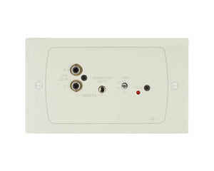 CLOLE1W - Cloud LE 1W Line Level Active Stereo Input Plate for DCM1 or DCM1e White Image 1