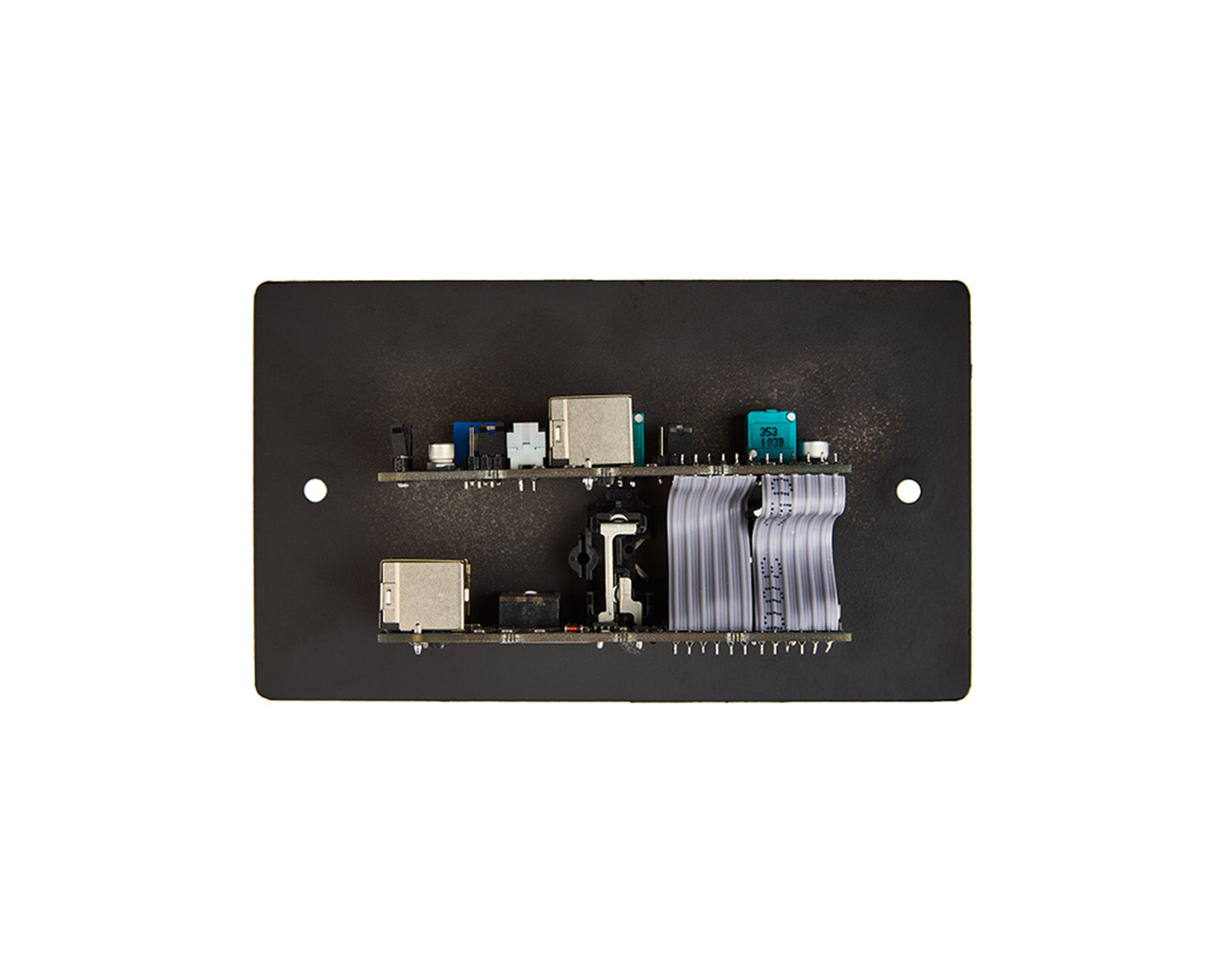 CLOLM2XB - Cloud LM 2XB Line or Mic or Remote Active Input Plate (use RJ45 and FPA 1) Black Image 2