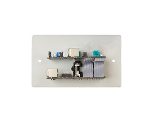 CLOLM2XW - Cloud LM 2XBW Line or Mic or Remote Active Input Plate (use RJ45 and FPA 1) White Image 2