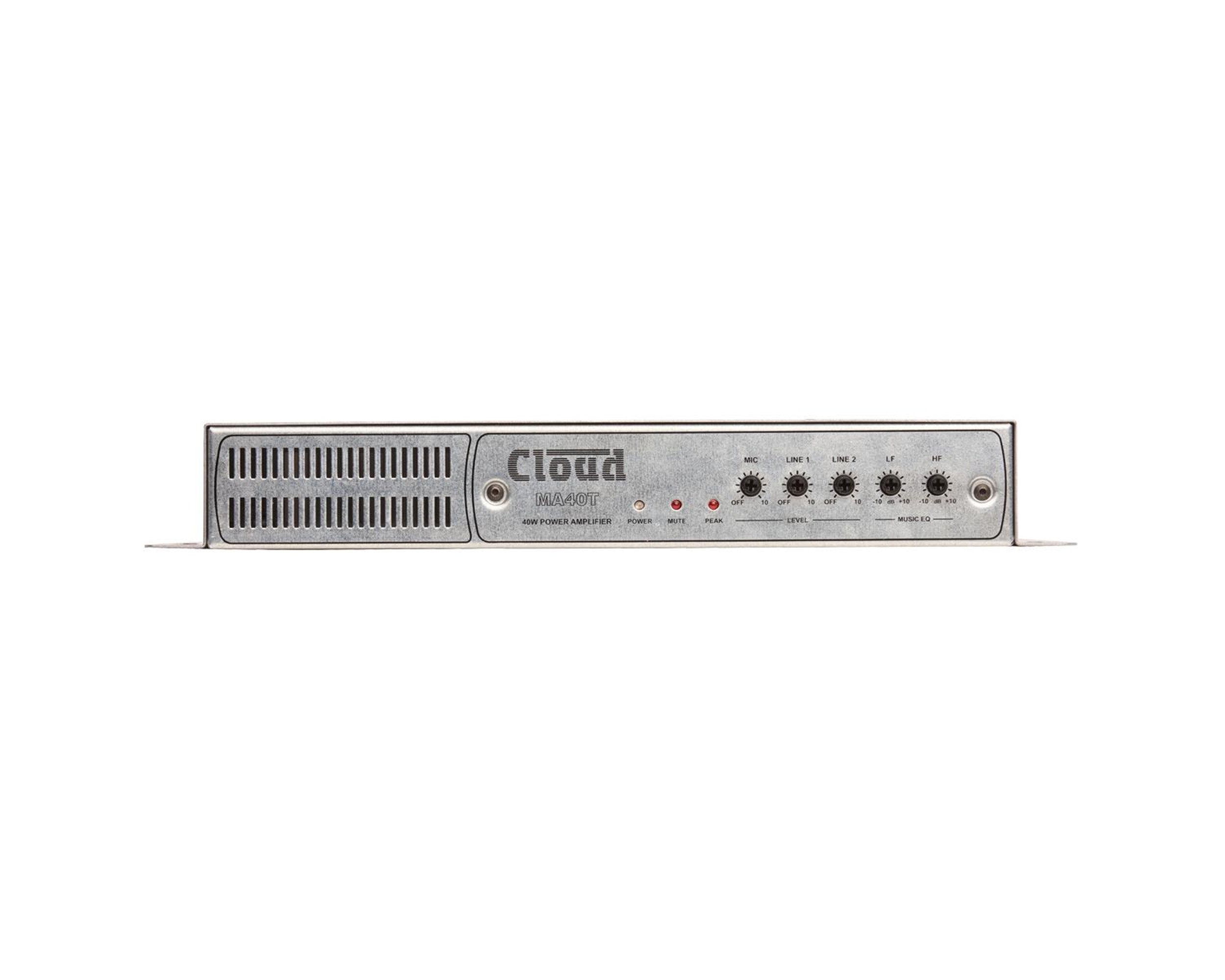 CLOMA40T - Cloud MA40T Energy Star Mini Amplifier with Facility Port 40W 100V Image 2