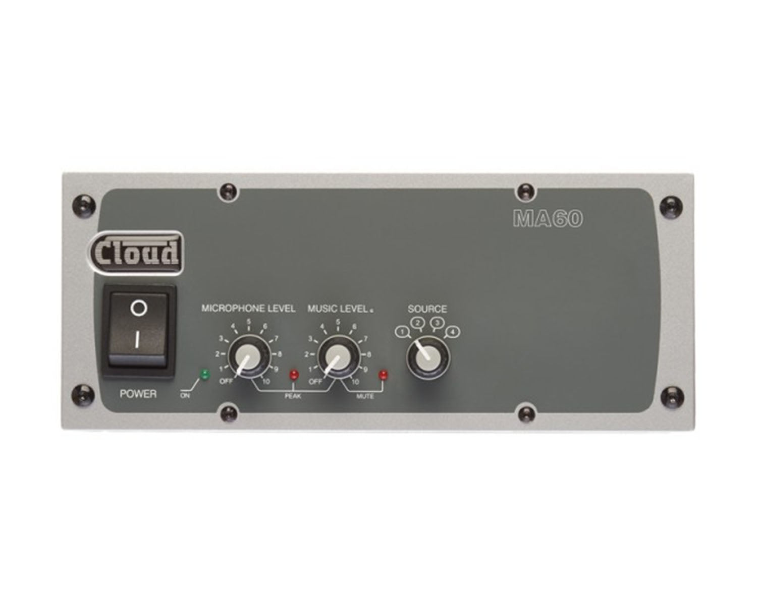 CLOMA60 - Cloud MA60 (CLOUD) Mixer Amp 4 Line or 1 Mic Input 1 or 2 Rack 60W 4ohm Image 1