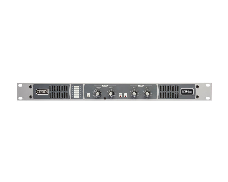 CLOMPA1202 - Cloud MPA120MK2 6 Line or 2 Mic Input Mixer Amp 120W 4ohm or 100V 1U Image 1