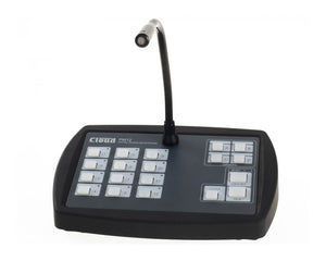 CLOPM12 - Cloud PM 12 Twelve Zone Cat5 Digital Paging Microphone with Chime Image 2